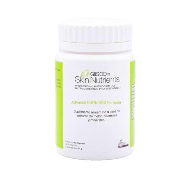 Glisodin Skin Nutrients - Advanced PURE-SOD Formula - Suplemento Alimenticio