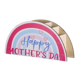 Operitacx Mother's Day Pen Holder Birthday Supplies Bracket Teacher Supplies Bracket Portable Hygrometer Household Hygrometer Pen Stand Window Decoration Large Decoration Home Decor Boxwood