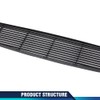PIT66 Front Black Upper Defrost Grill Grille Vent Compatible with