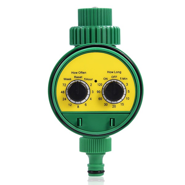 Temporizador de Riego Inteligente, Riegos Automatico Control de Interruptor Giratorio,