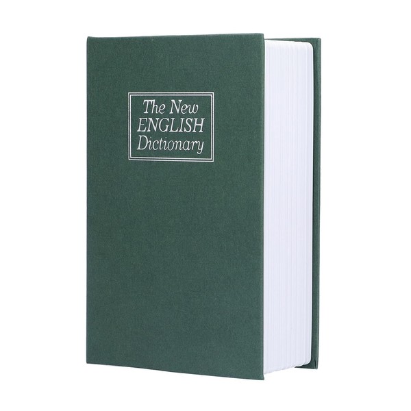 Tissting Book Safe with Combination Lock, 18 x 12 x