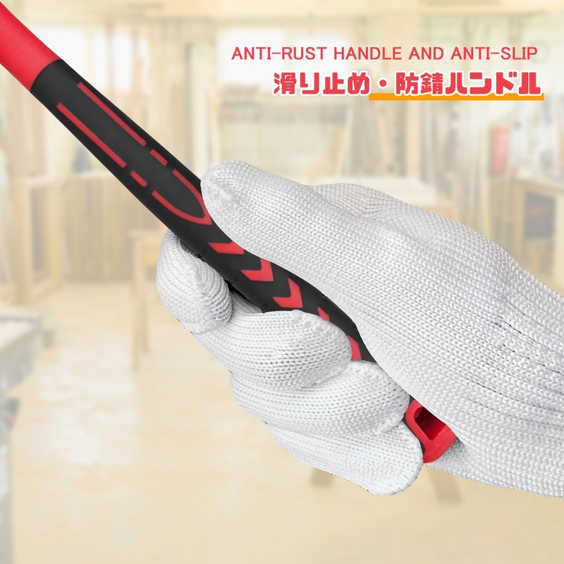 HOUSERAN Rubber Hammer, Plastic Hammer, Small, Combination Hammer, Mini Size,