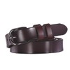 [KASSAI] Genuine Leather Women's Belt, Total Length: Approx. 40.9 inches