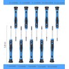 URASISTO 120-pieces Magnetic Screwdrivers Sets Includes Sockets, Slotted, Phillips, Hex,