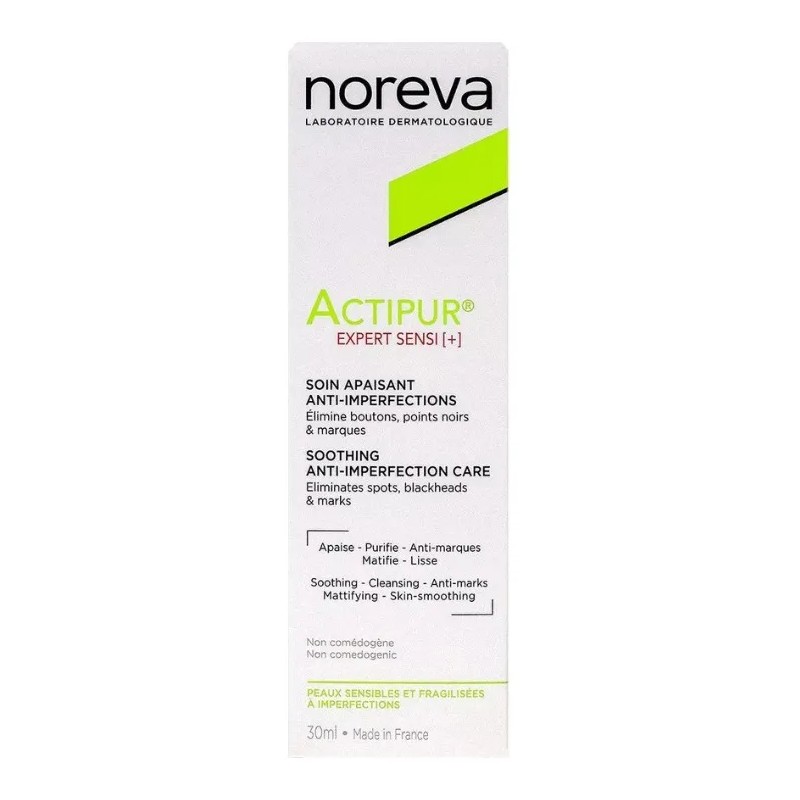 Noreva Actipur Crema Calmante Anti-imperfecciones 30ml Momento De Aplicacin Da