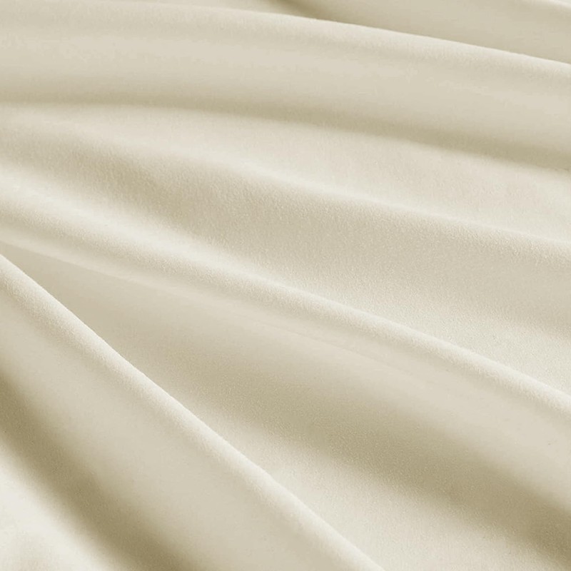 My home store Fitted Sheet 25 cm Deep Brushed Microfiber