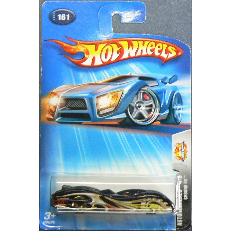 Hot Wheels 2004 Autonomicals 4/5 Ground FX BLACK 161