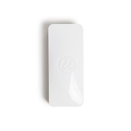 U Brands Borrador magnético lateral para pizarrón de borrado en seco, superficie inferior de fieltro grueso, 2 x 5 x 1 pulgada, blanco