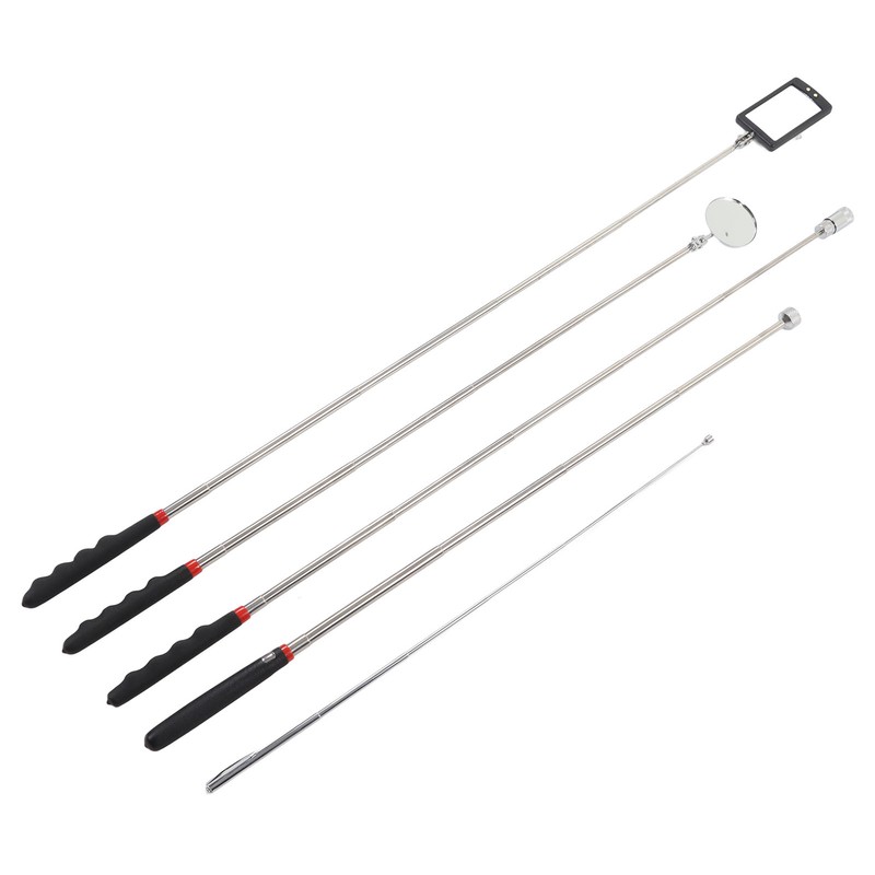 5 Pcs Magnetic Pickup Tool Set 10lb 8lb 1.5lb Pick