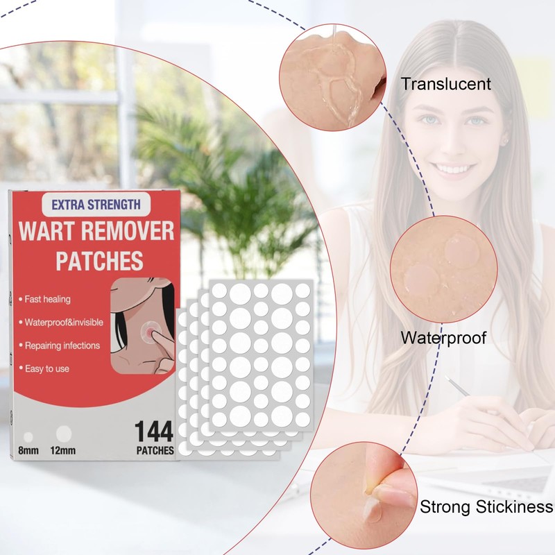 HSFIYAKJ Hydrocolloid Patches, 144 Pcs