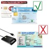 Cerioll Chip Smart Card Reader, Smart Card Reader, USB 2.0