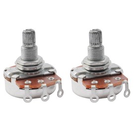 Musiclily 0.7 inch (18 mm) Guitar Pot 250KΩ A Curve (Pack of 2)