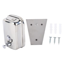 Soap Dispenser Stainless Steel Wall Mounted Manual Soap Dispenser for Commercial Hotel Public Place