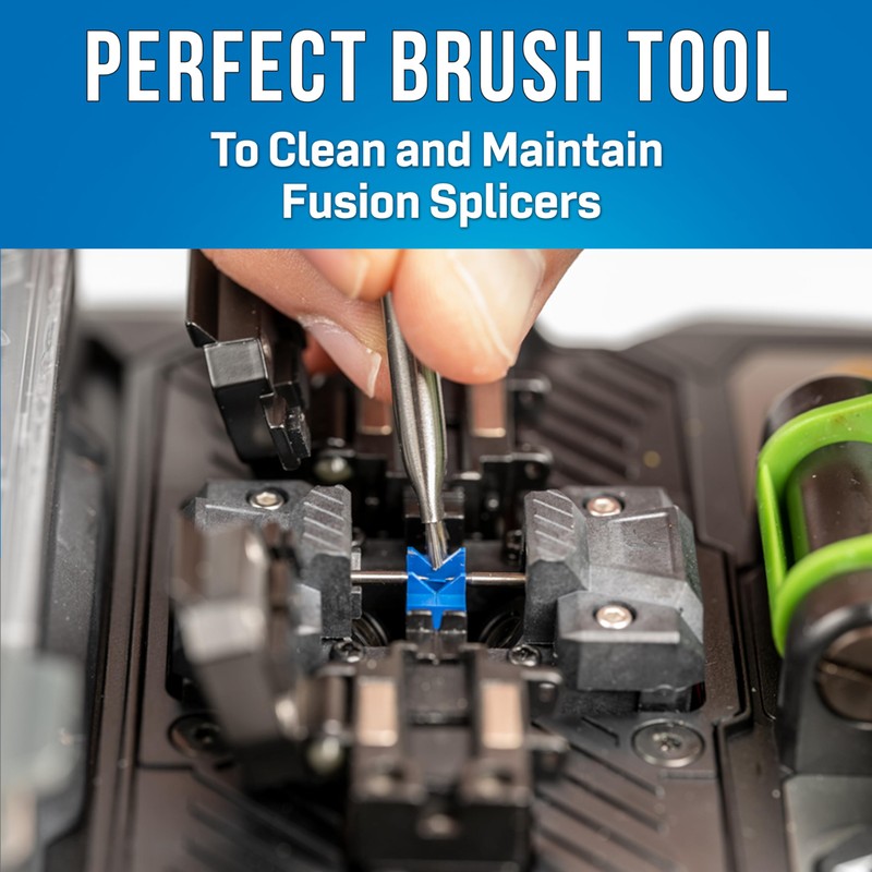 Jonard Tools VGB-100 V-Groove Cleaning Brush, Metal & Nylon