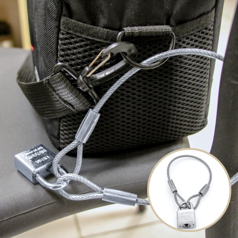5 Pack Stainless Steel Cable Wire Loop with Nylon Coating,