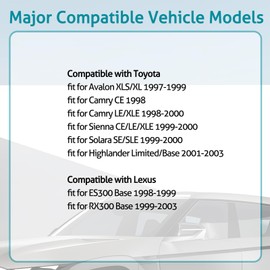 ROLLATOO Oxygen O2 Sensor 234-9009 Air Fuel Ratio Upstream 02 Sensors Compatible with Toyota for Sienna for Highlander for Camry for Avalon for Lexus RX300 ES300 Replacement 250-54054 2349009