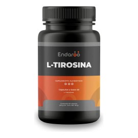 Suplemento Tirosina 500mg Cápsulas Aminoácidos Libre Gluten
