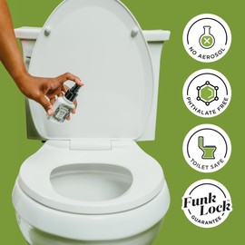 Poo-Pourri Before-You-Go Toilet Spray, Bamboo Rain, 2 Fl Oz, Up to 100 Uses, Bathroom Odor Deodorizer with Essential Oils for Home or Work, Travel Essentials, TSA Approved Size, Bamboo & Fresh Grass