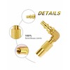 Low Pressure 1/4inch RV Quick Connect Adapter,Propane Quick Connect Conversion