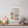 GDMINLO Cork Bulletin Board, with Linen 1-Pack Double-Sided, 16''X 12''Picture