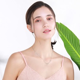 YANCHUN Best Friend Necklace Friendship Necklace for 2 Bff Necklace for 3 Friendship Gifts for Women Christmas Gifts Stocking Stuffers