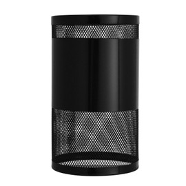 Hookah Shisha Wind Cover Protective Charcoal Cage Screen Accessories Heat Management System Charcoal Metal Wind Cover Accessories Anti Scalding Metal Windshield Hoka Huka Cachimba (Black)