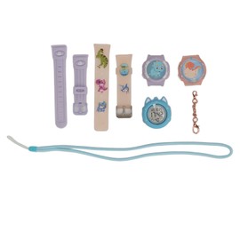 Kids Digital Watch Cartoon Sports Watch 5bar Waterproof Calendar Alarm with Band Cover Outdoor Watch for Girls DIY