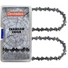 Opuladuo 2PC 6 inch Chainsaw Chain for KOBALT KMCS 1024A-03