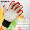 Sportout Kids Goalkeeper Gloves, Soccer Gloves with Double Wrist Protection