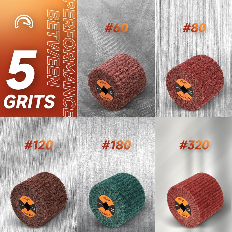 Non-Woven Wheel Surface Conditioning Tool, 60 Grit 120 x 100