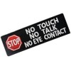 Service Dog No Touch No Talk Warning Vests/Harnesses Patch Embroidered
