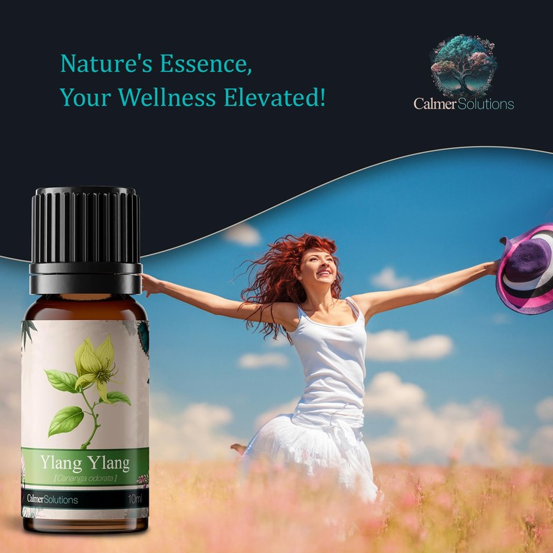 Calmer Solutions Ylang ylang III 100% Essential Aromatherapy Oil 10ml