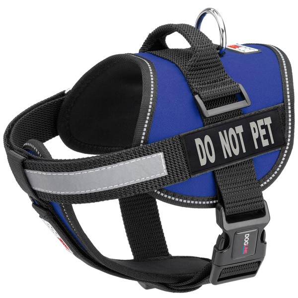 Dogline Vest Harness for Dogs and 2 Removable Do Not