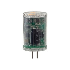 SPW Unique Lighting Systems Flex Gold Vivid Series T3 Bi-Pin 2W Color Changing Red Green Blue LED Bulb (LED-2W-AT3RGB27)
