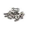 304 stainless steel wire rope clip cable rope double clamp