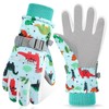 Guantes de invierno para niños y niñas, guantes de nieve