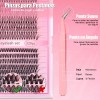 Kit De Extensiones De Pestañas Diy Naturales 9-18mm Mixtas