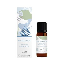 WellbeingMe Eucalyptus Pure Essential Oil 10ml | A Natural Decongestant - Ideal for Colds & Flu