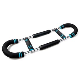 Twister Arm Trainer, Twister Arm Exerciser Adjustable Chest Expander Portable Power Twister Bar Muscular Strength Enhancer Thigh Master Trainer Men Upper Body Strength at Home Fitness Equipment