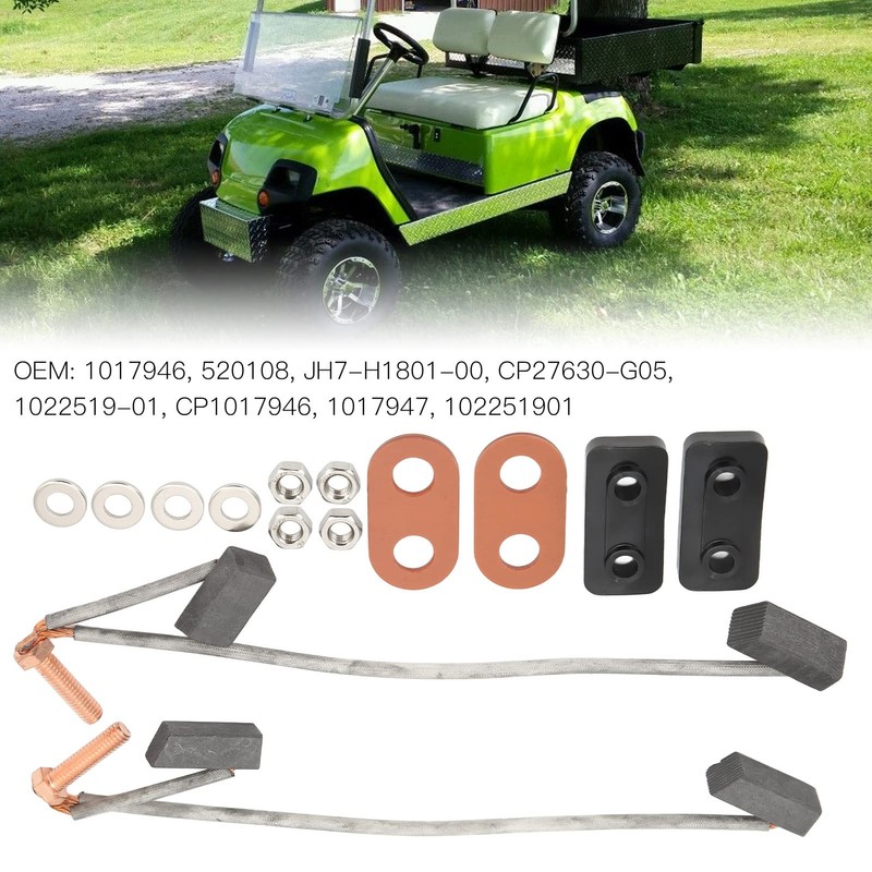 Club Car Motor Brush Kit, 36V 48V Electric Motor Rebuild