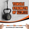 Adjustable Bungee Cords with Hooks, 48in, 6 Pack – Super