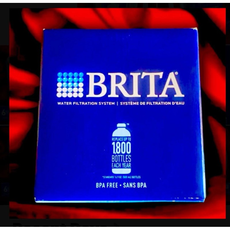 BRITA water Filter 6 Cup Pitcher W 1 Filter and