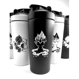 JAW REX Protein Steel Shaker (750 ml) (Black Goku)