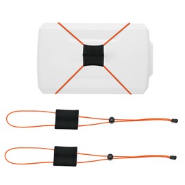 2PCS Fishing Graph Cover Straps, Adjustable Fish Finder Cover Strap Secure Fish Finder Cover During Travel to Protect from Damage, Fit up to 18 in Screens