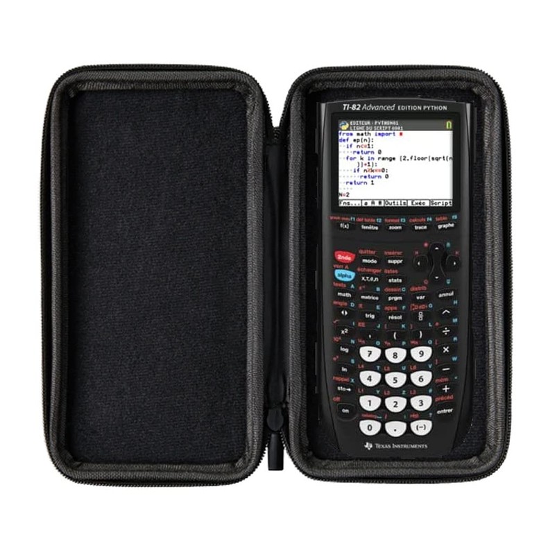 WYNGS Protective Case Light Grey Compatible with TI-82 Advanced/TI-82 Advanced