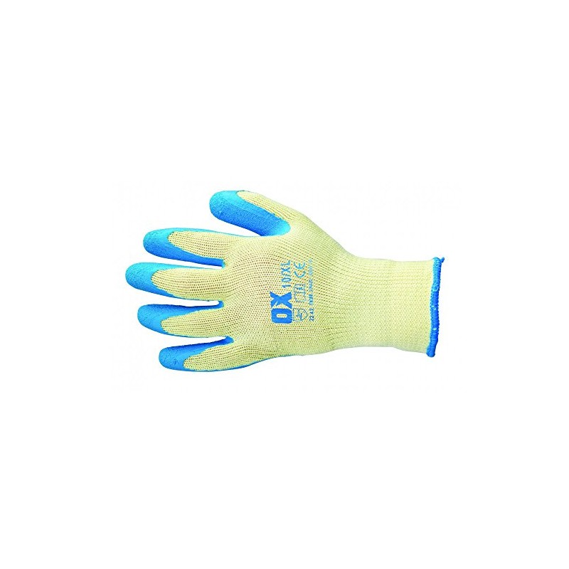 OX Pro Latex Grip Gloves Size 9 (L)