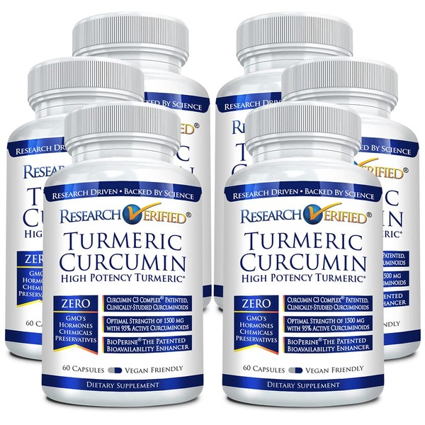 Research Verified Research Verified Turmeric Curcumin - with BioPerine, Curcumin