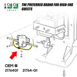 9.99WORLD MALL Golf Cart Resistor Assembly for Golf Cart EZGO (1989 Up) Replacement Part 21764G1 21764-G1 (1 Pack)