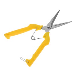 Operitacx Pack of 3 Harvesting Shears Transparent Tree Scissors for Gardening Plums Small Secateurs Clipper Flower Heavy Purpose Grafting Tools for Garden Garden Secateurs Stainless Steel