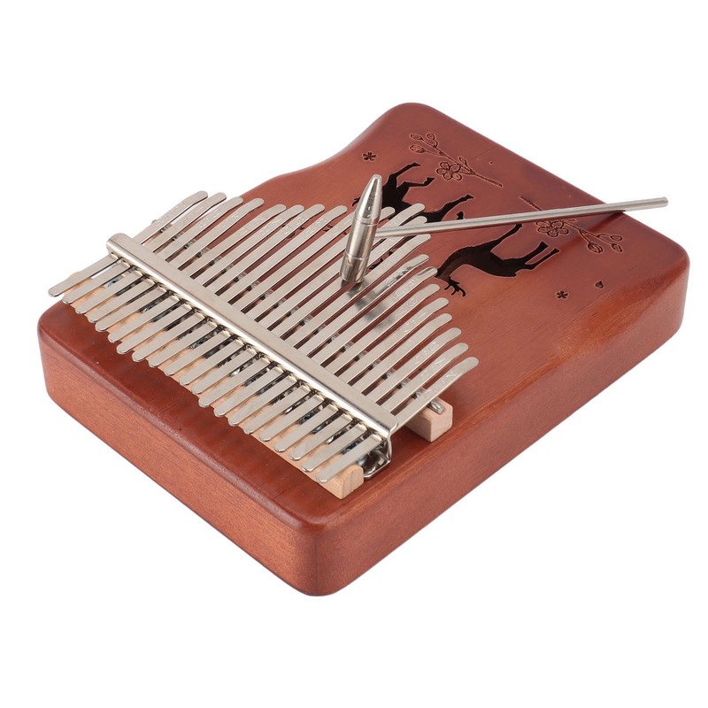21 Keys Thumb Piano Musical Instruments Kalimba Finger Piano with